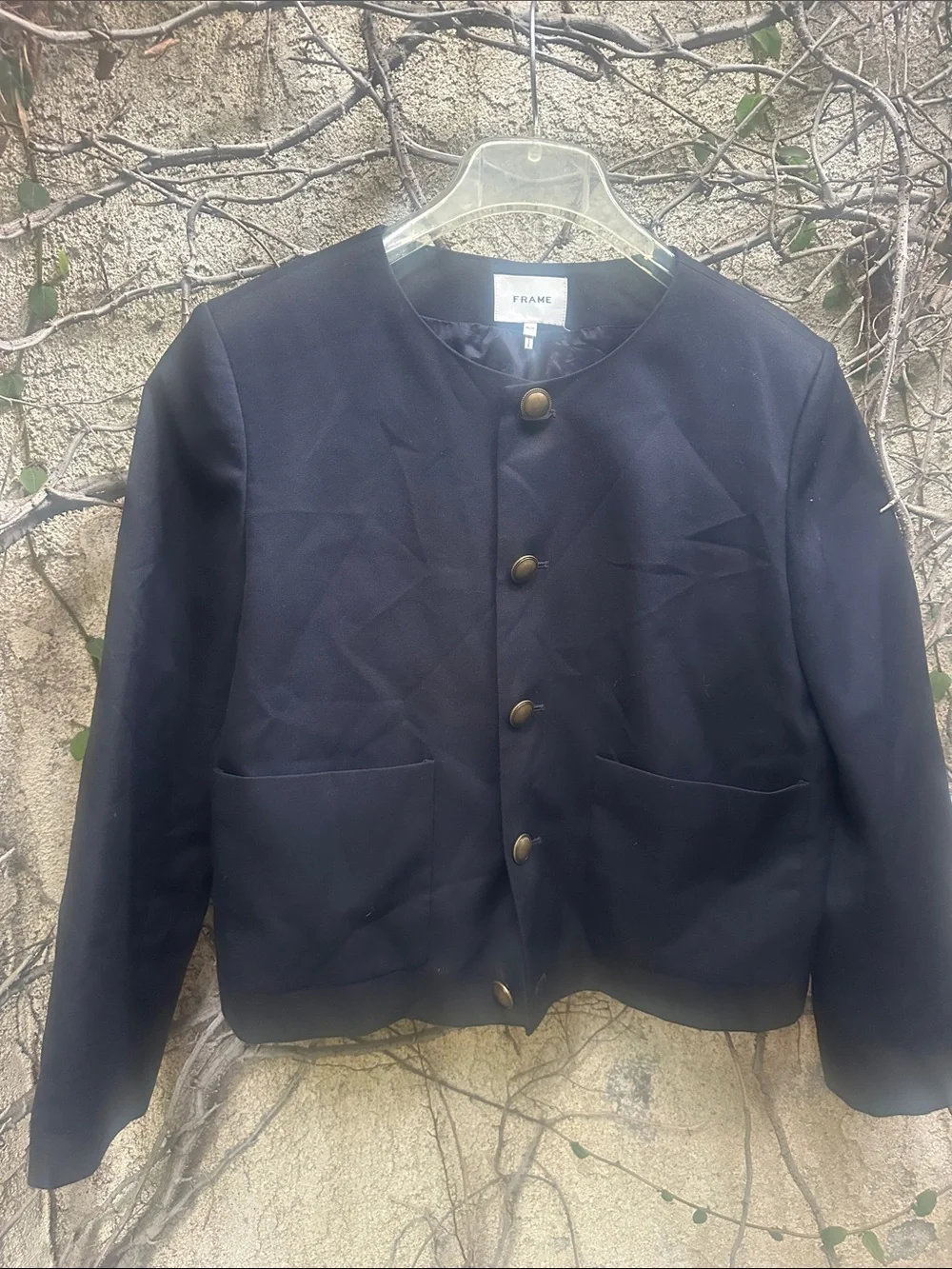 FRAME Wool Blend Jacket